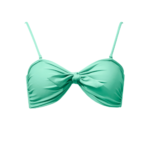 Hallie Bandeau Top - Lagoon