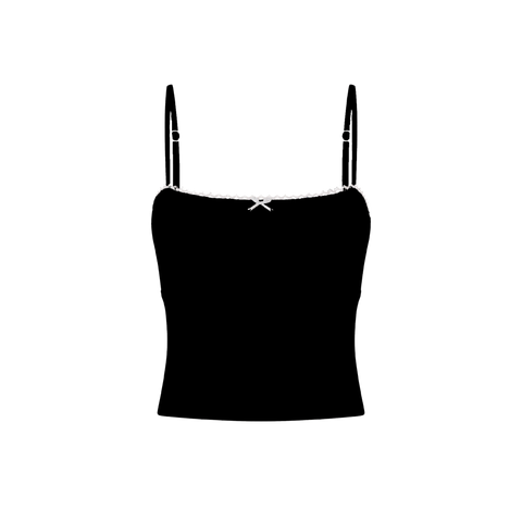 Delilah Top - Ebony Veil (Preorder + Instock)