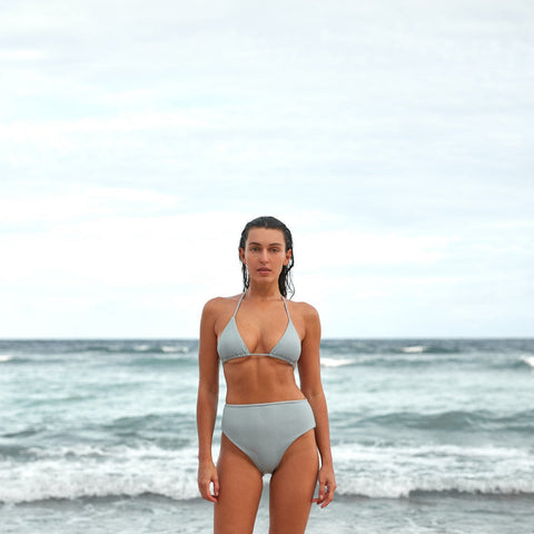Cleo Triangle Top - Glacier