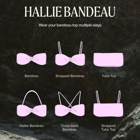 Hallie Bandeau Top - Dreamland