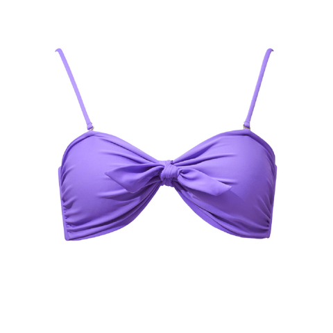 Hallie Bandeau Top - Ultraviolet